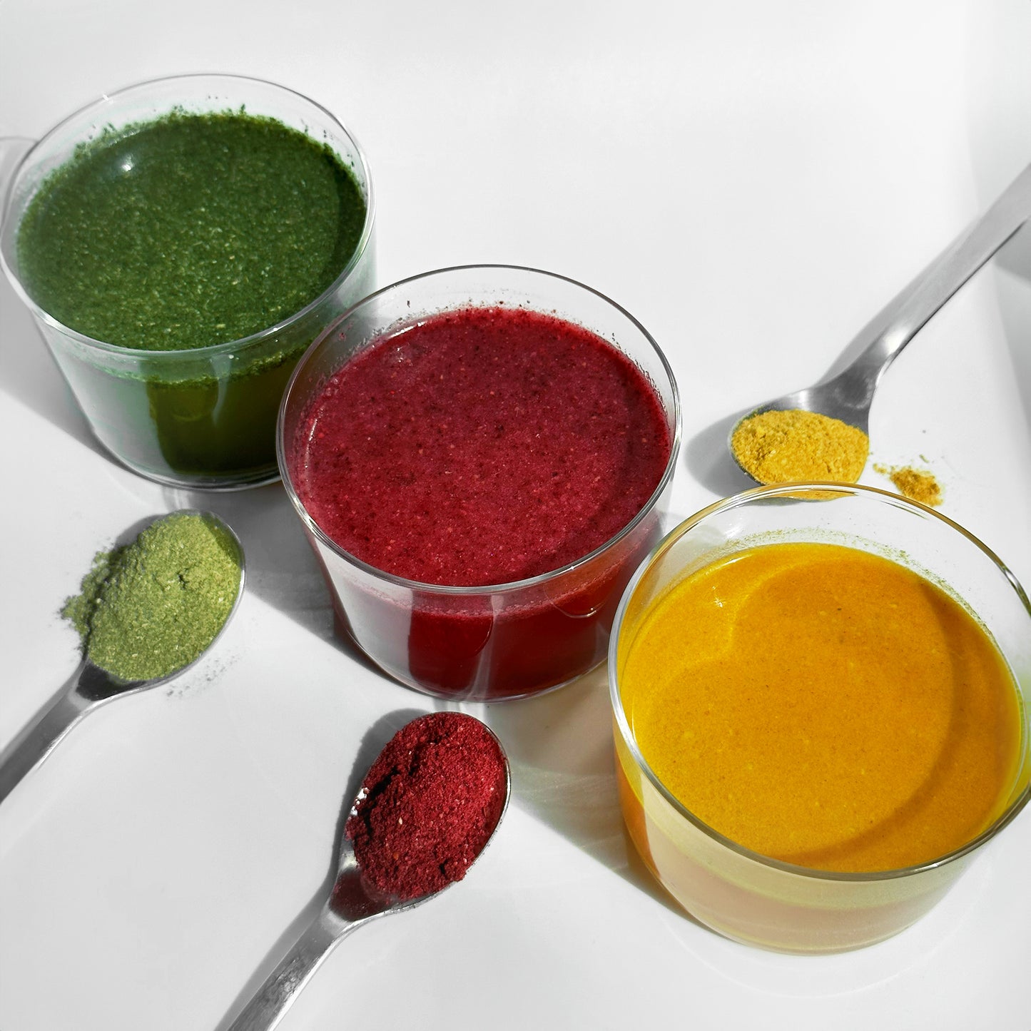 nutricare superfood powders prepared as drink